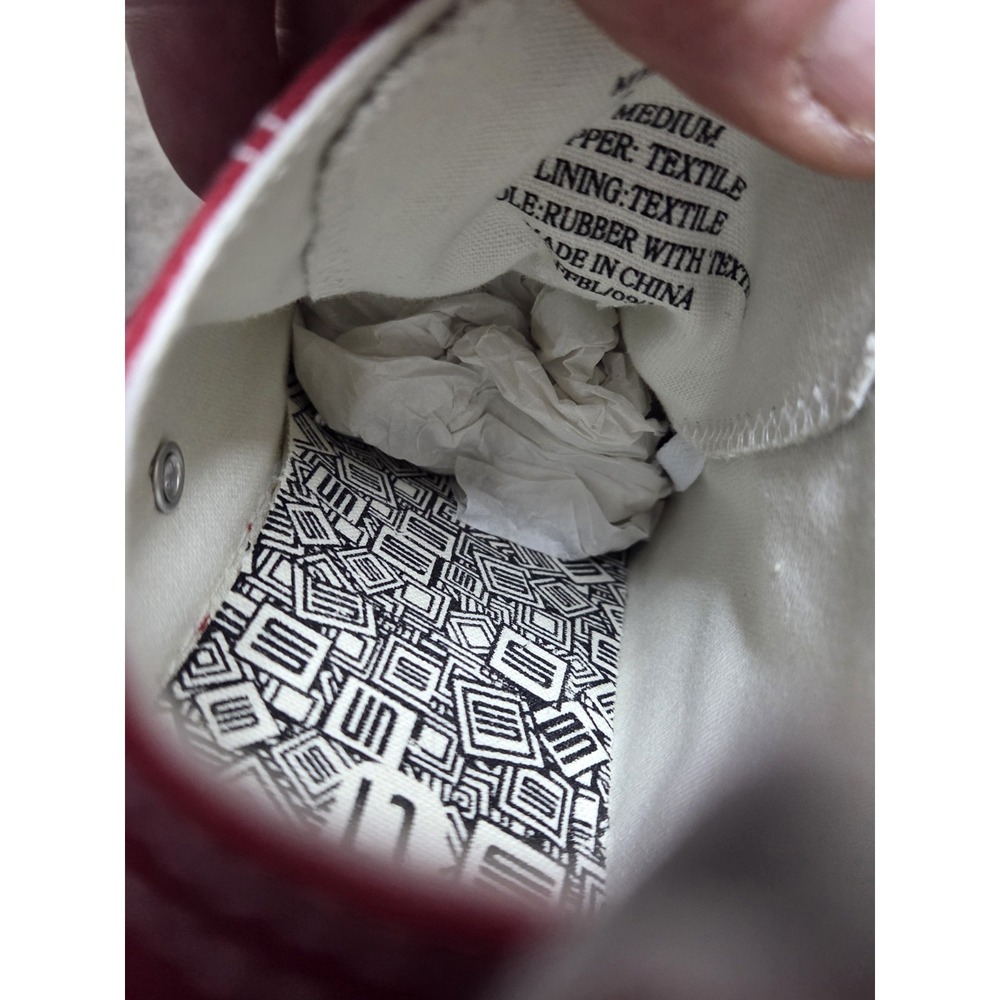 Skicks Arkansas Razorbacks Canvas Sneakers Mens Size 7 Womens 9 Hogs College - Picture 4 of 10